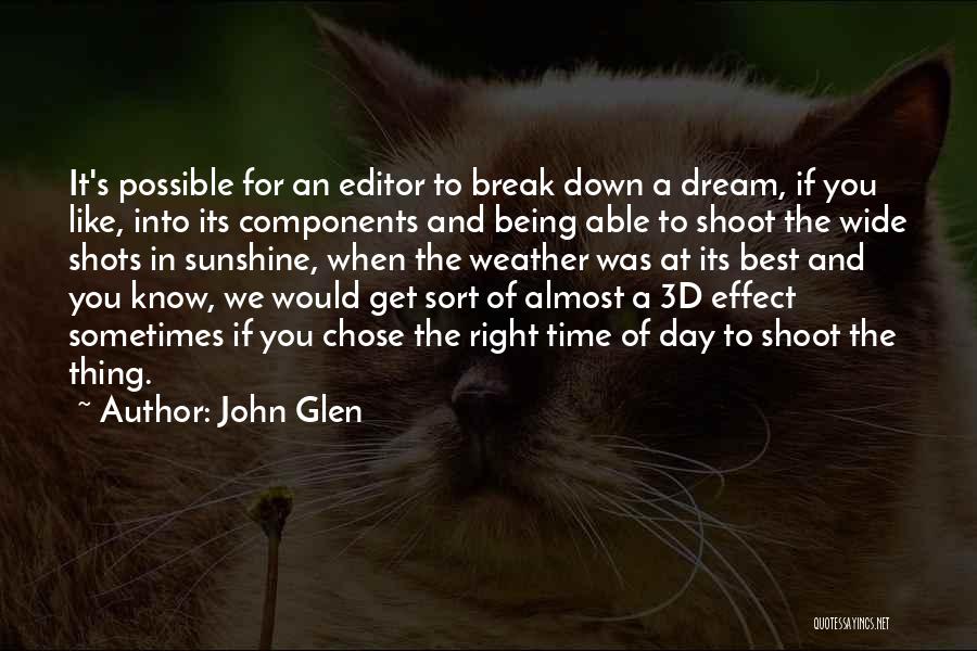 Possible Break Up Quotes By John Glen