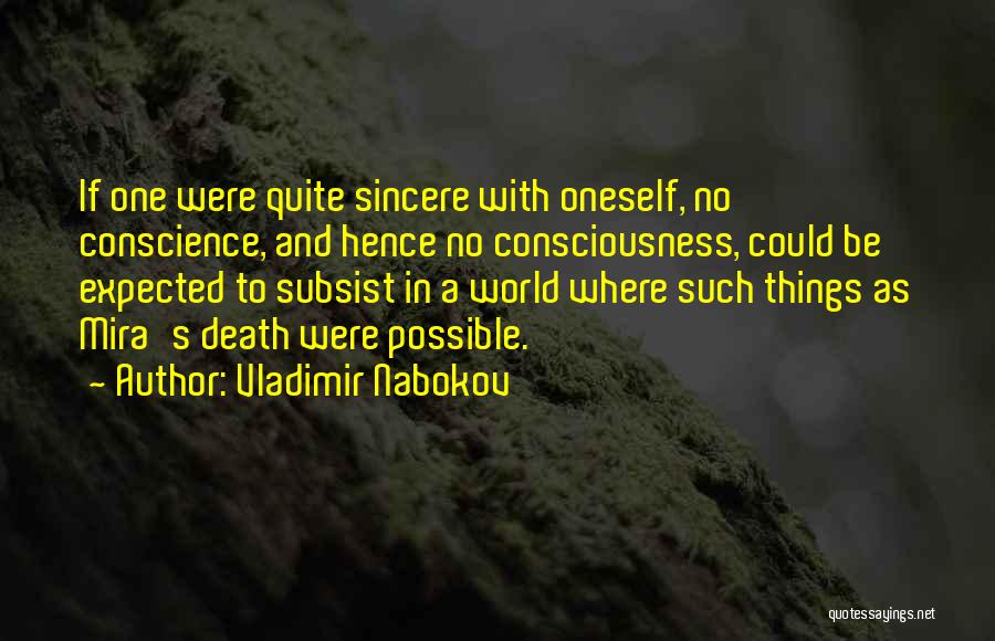 Possible Death Quotes By Vladimir Nabokov