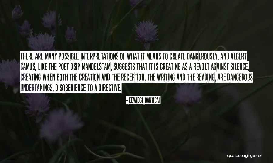 Possible Interpretations Quotes By Edwidge Danticat Possible Interpretations Quotes By Edwidge Danticat