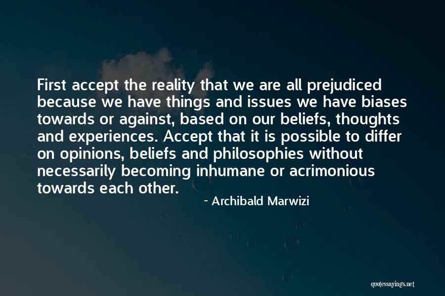 Possible Issues Quotes By Archibald Marwizi Possible Issues Quotes By Archibald Marwizi