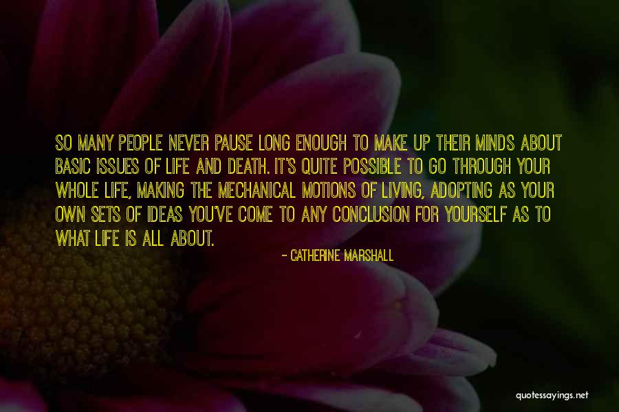 Possible Issues Quotes By Catherine Marshall Possible Issues Quotes By Catherine Marshall