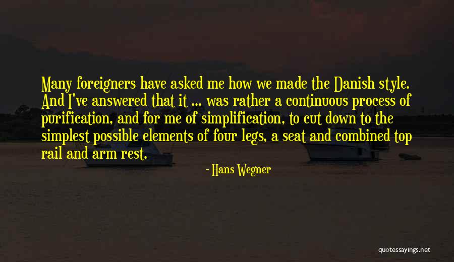 Possible To Cut Quotes By Hans Wegner Possible To Cut Quotes By Hans Wegner