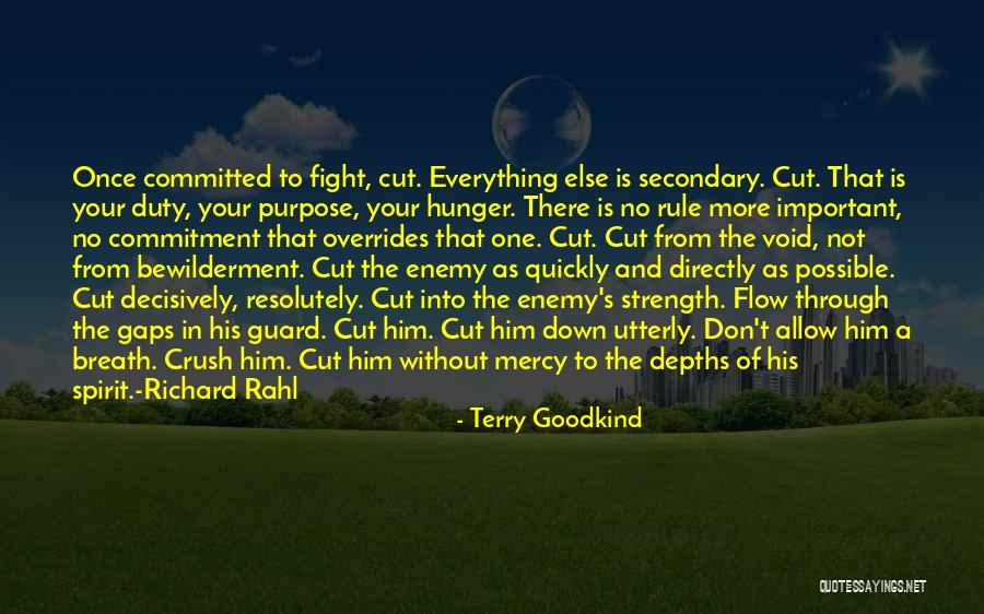 Possible To Cut Quotes By Terry Goodkind Possible To Cut Quotes By Terry Goodkind