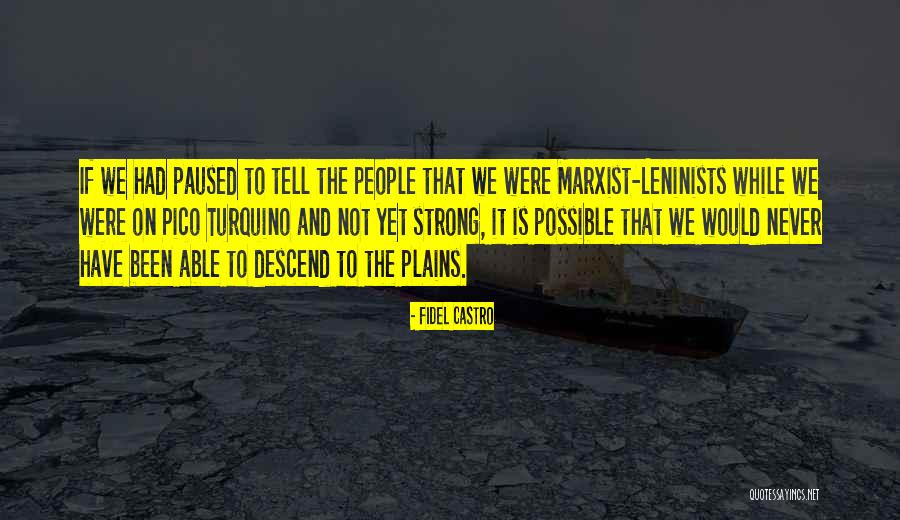 Possible With Pico Quotes By Fidel Castro Possible With Pico Quotes By Fidel Castro
