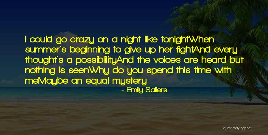 Possiblility Quotes By Emily Saliers Possiblility Quotes By Emily Saliers