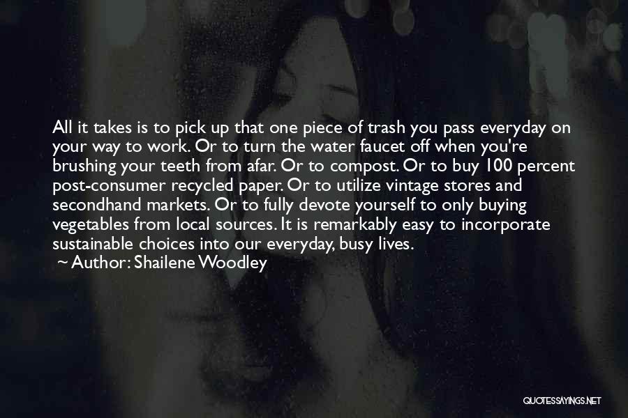 Post 9/11 Inspirational Quotes By Shailene Woodley