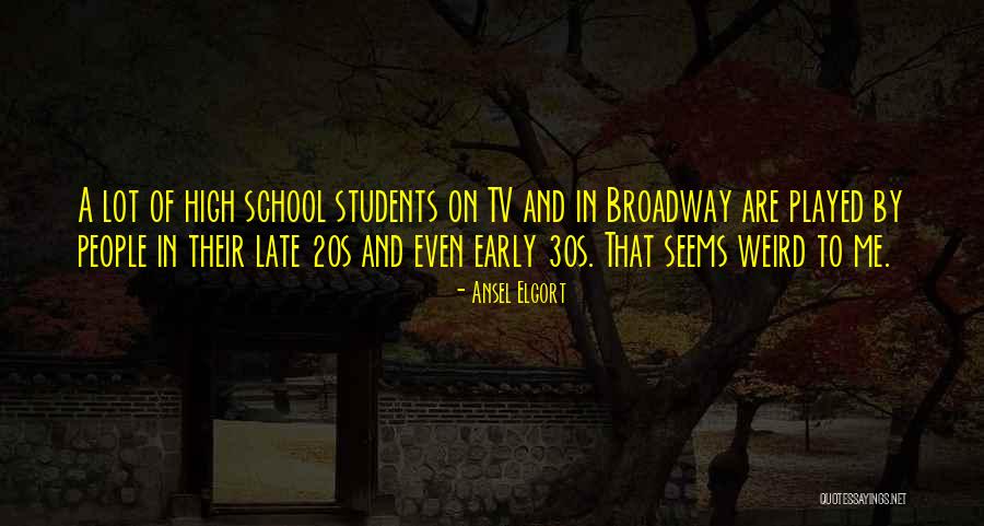 Post Apocalyptic America Quotes By Ansel Elgort Post Apocalyptic America Quotes By Ansel Elgort