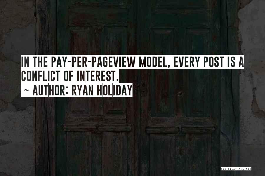 Post Holiday Quotes By Ryan Holiday