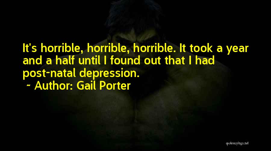 Post It Quotes By Gail Porter