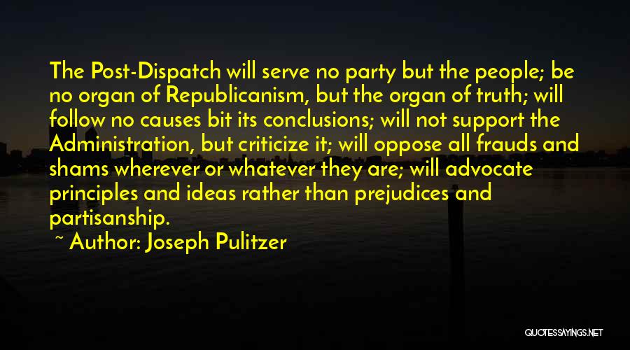 Post Its Quotes By Joseph Pulitzer