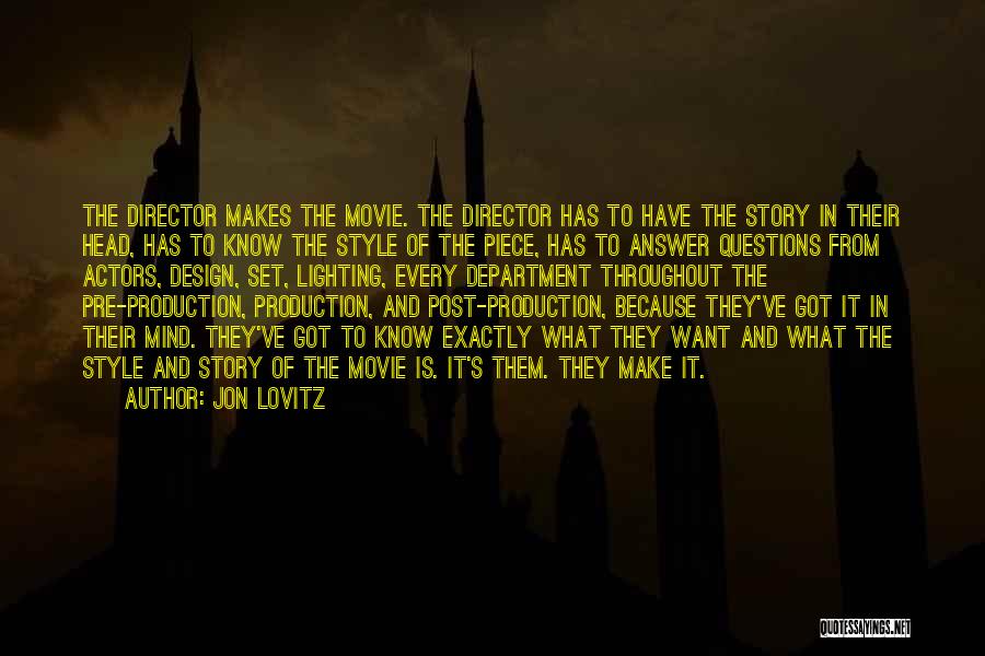 Post Production Quotes By Jon Lovitz