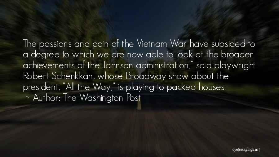 Post Vietnam War Quotes By The Washington Post