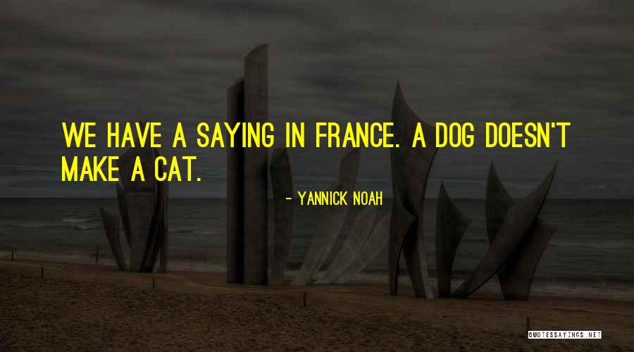 Post Wedding Announcements Quotes By Yannick Noah