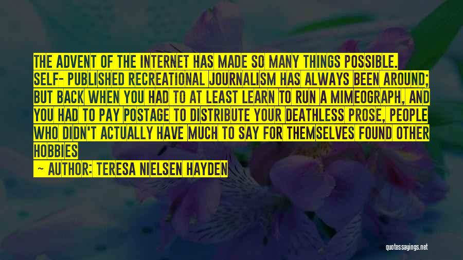 Postage Quotes By Teresa Nielsen Hayden