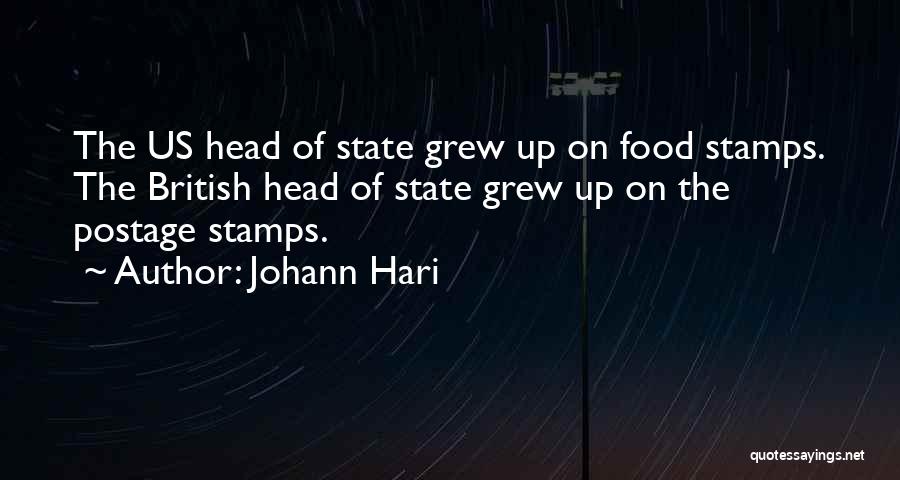 Postage Stamps Quotes By Johann Hari