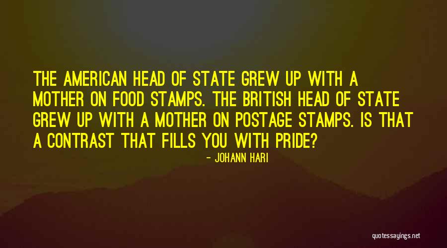 Postage Stamps Quotes By Johann Hari