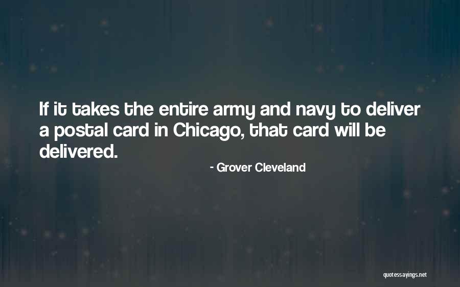 Postal 1 Quotes By Grover Cleveland Postal 1 Quotes By Grover Cleveland