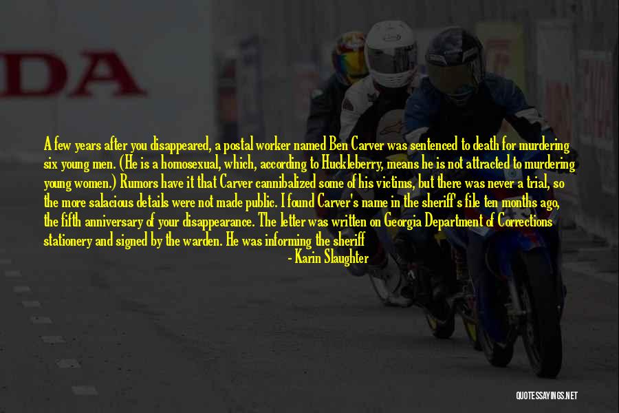 Postal 3 Quotes By Karin Slaughter Postal 3 Quotes By Karin Slaughter