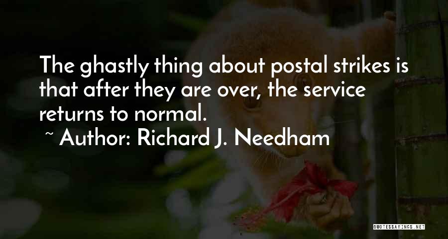 Postal Quotes By Richard J. Needham