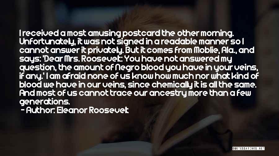 Postcard Quotes By Eleanor Roosevelt