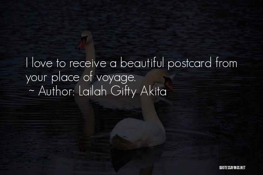 Postcard Quotes By Lailah Gifty Akita