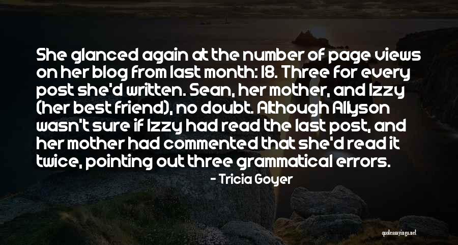 Postcoital Quotes By Tricia Goyer Postcoital Quotes By Tricia Goyer