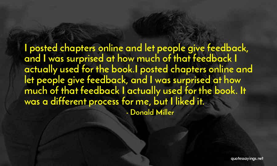Posted Book Quotes By Donald Miller