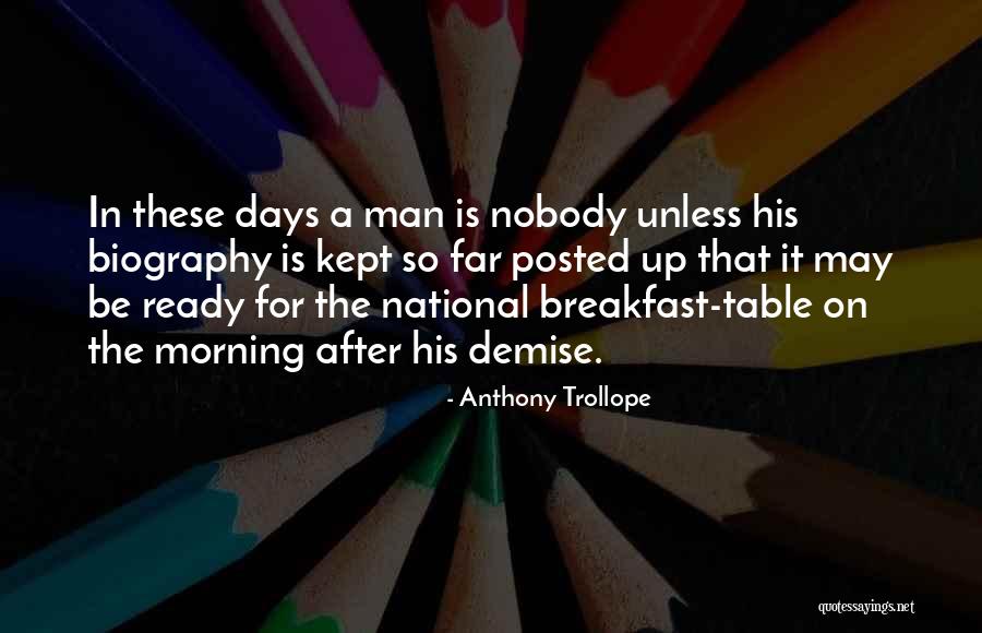 Posted Quotes By Anthony Trollope Posted Quotes By Anthony Trollope