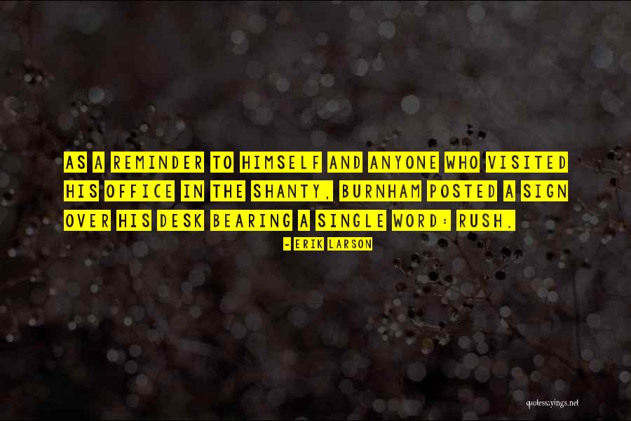 Posted Quotes By Erik Larson Posted Quotes By Erik Larson