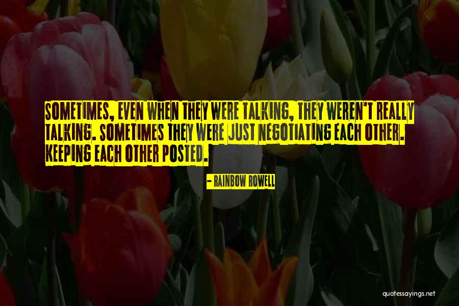 Posted Quotes By Rainbow Rowell Posted Quotes By Rainbow Rowell