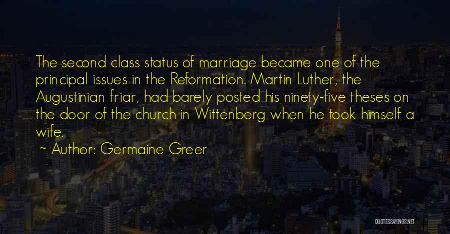 Posted Up Quotes By Germaine Greer
