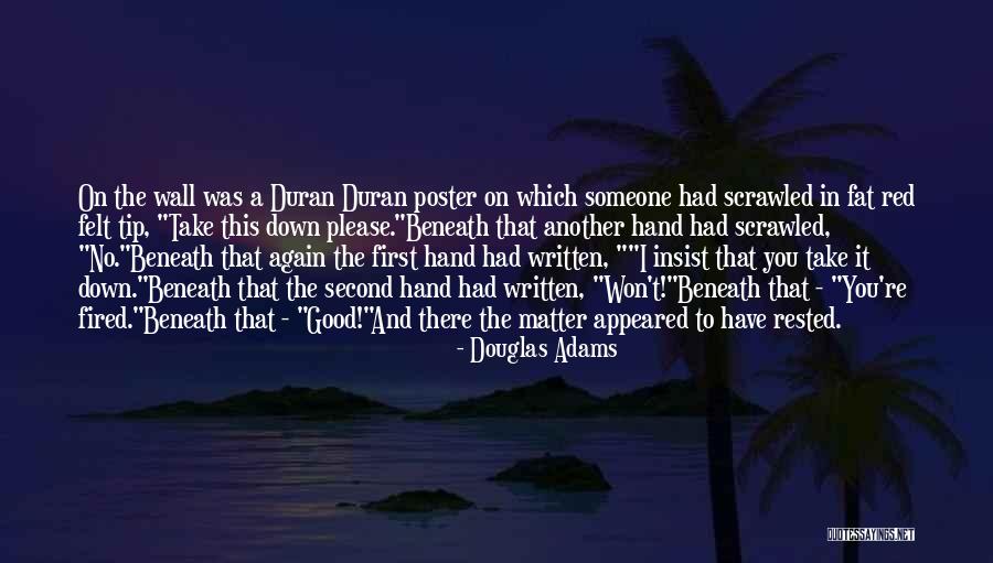 Poster My Wall Quotes By Douglas Adams Poster My Wall Quotes By Douglas Adams