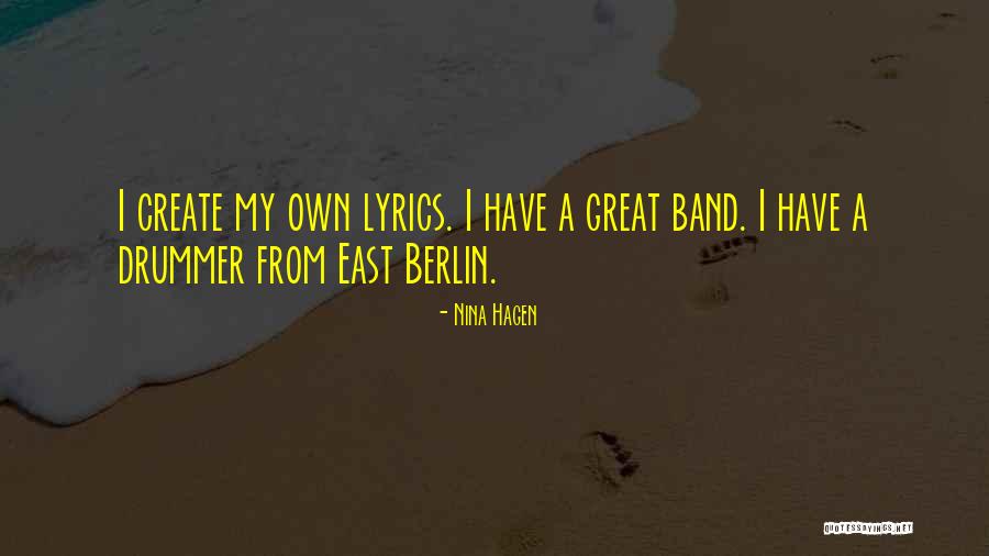 Postgraduates Scholarships Quotes By Nina Hagen Postgraduates Scholarships Quotes By Nina Hagen
