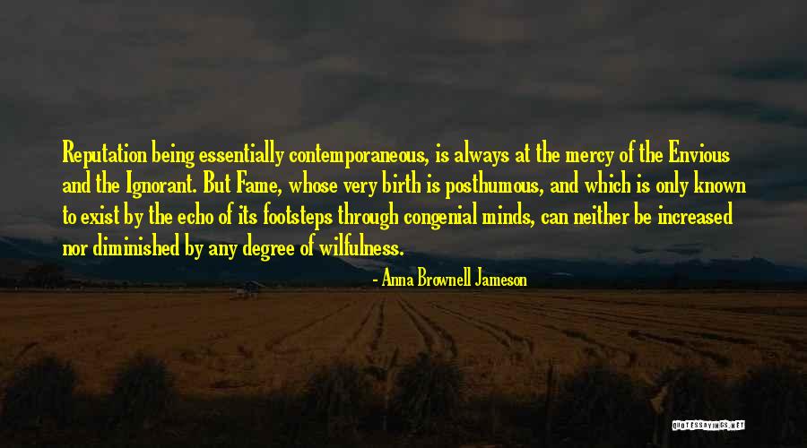 Posthumous Quotes By Anna Brownell Jameson Posthumous Quotes By Anna Brownell Jameson