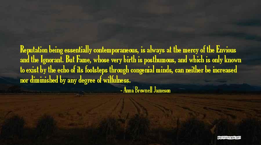 Posthumous Quotes By Anna Brownell Jameson