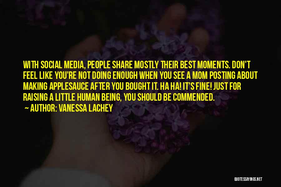 Posting On Social Media Quotes By Vanessa Lachey