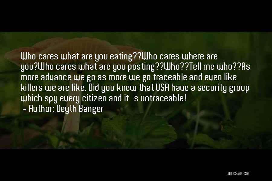 Posting Quotes By Deyth Banger