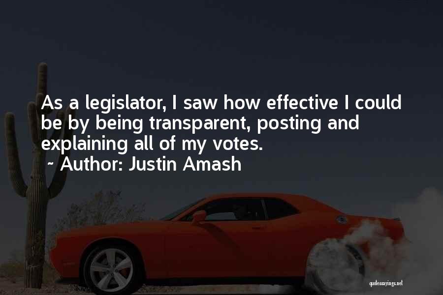 Posting Quotes By Justin Amash