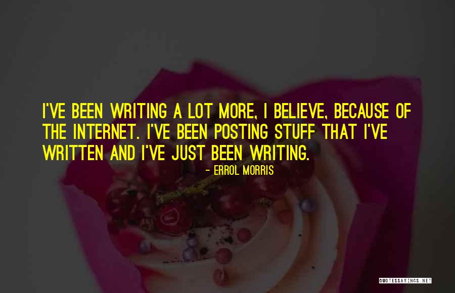 Posting Too Many Quotes By Errol Morris Posting Too Many Quotes By Errol Morris
