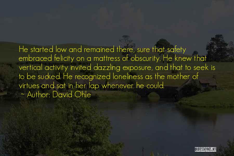 Postmodernism Quotes By David Ohle