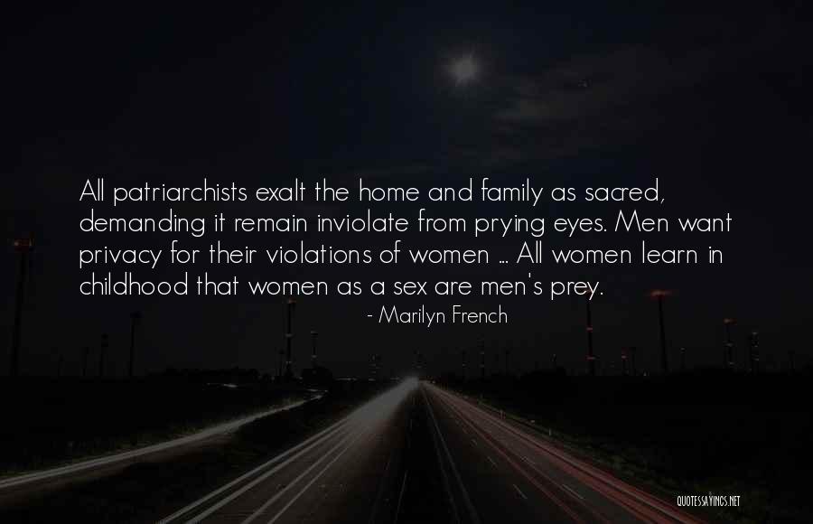 Postreligious Quotes By Marilyn French Postreligious Quotes By Marilyn French