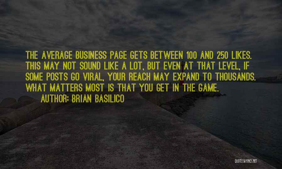 Posts Quotes By Brian Basilico