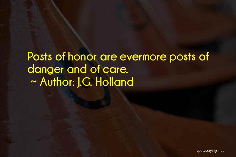 Posts Quotes By J.G. Holland