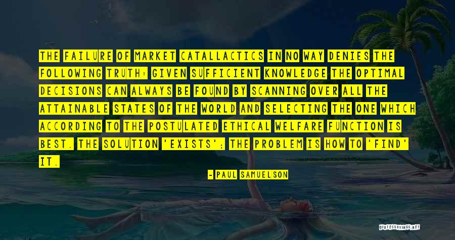 Postulated Quotes By Paul Samuelson Postulated Quotes By Paul Samuelson