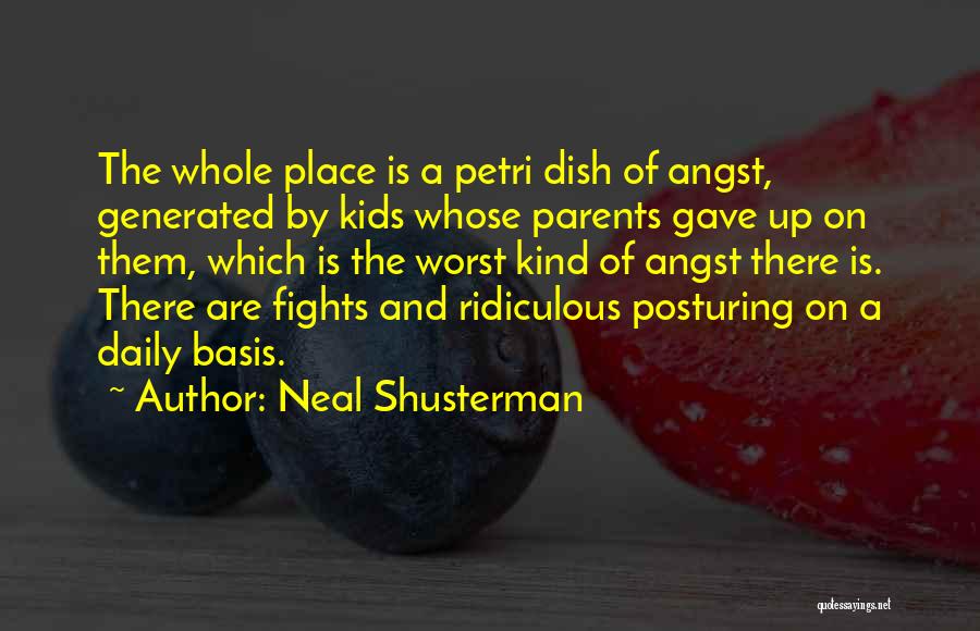 Posturing Quotes By Neal Shusterman