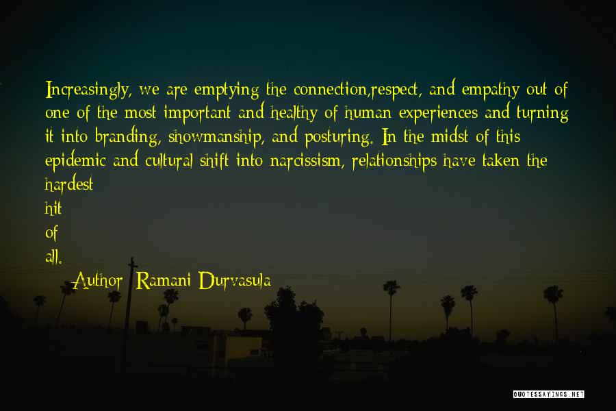 Posturing Quotes By Ramani Durvasula