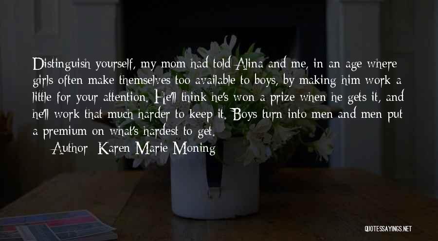 Pot Pie Quotes By Karen Marie Moning