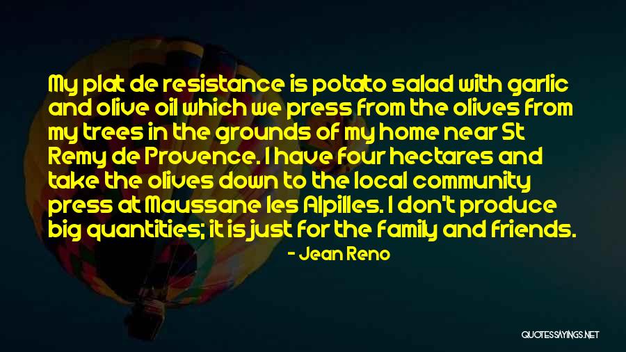 Potato Salad Quotes By Jean Reno