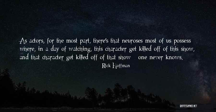 Pote Quotes By Rick Hoffman Pote Quotes By Rick Hoffman