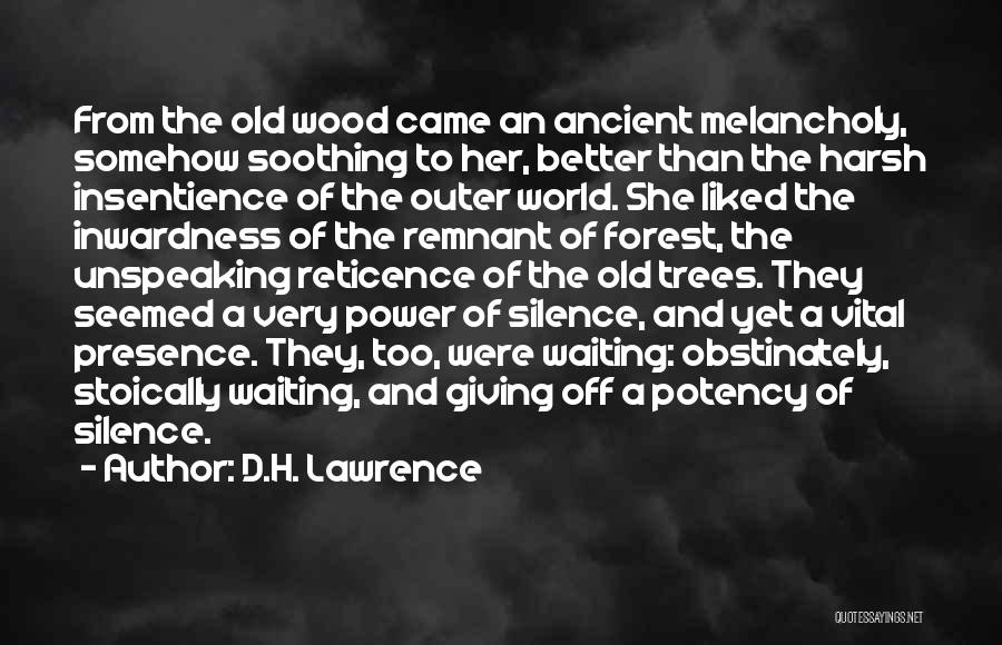 Potency Quotes By D.H. Lawrence